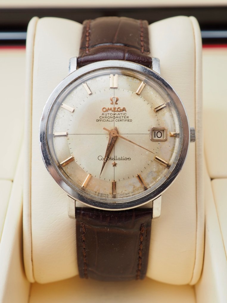 Omega Constellation Pie Pan Jumbo Case 168.004 Homme 19701979
