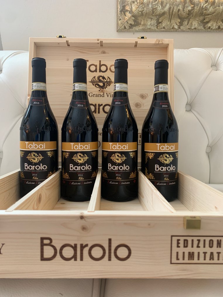 2016 Tabai - Edizione Limitata - Barolo Riserva - 4 Bottles (0.75L) #2.1