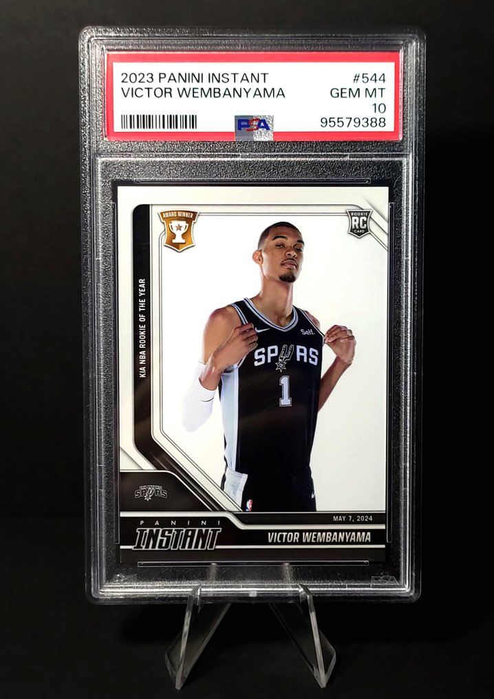 2023/24 Panini Instant Victor Wembanyama - Rookie of the Year #544 - PSA 10 Graded card #1.0