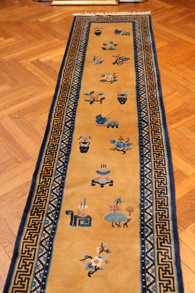 Antique Peking fine 3.03 X 0.71 - Carpet - 3.03 cm - 0.71 cm 