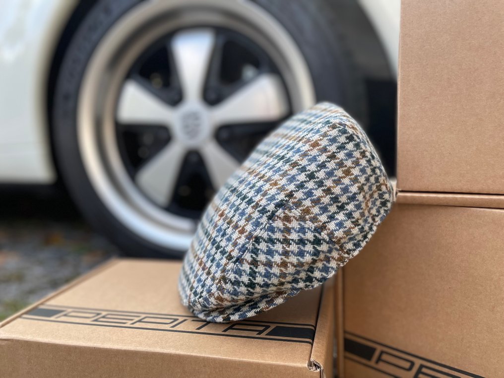 Unisex, classic PEPITA Porsche driver cap - Pepita - Size S/M or L/XL - NO ENVIO A CANARIAS #3.2