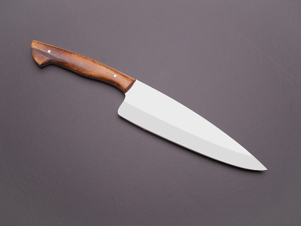 厨刀 - 碳钢 - 英国 - 设计师雕刻餐具 #3.2