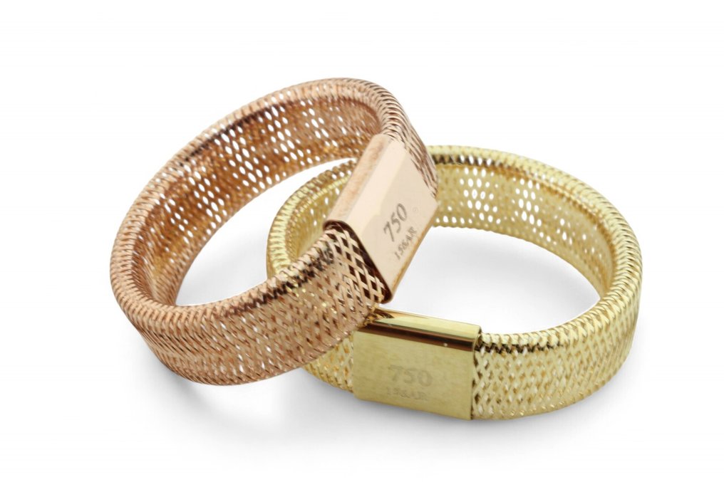 戒指 - 18K包金 黄金, 玫瑰金 #1.0