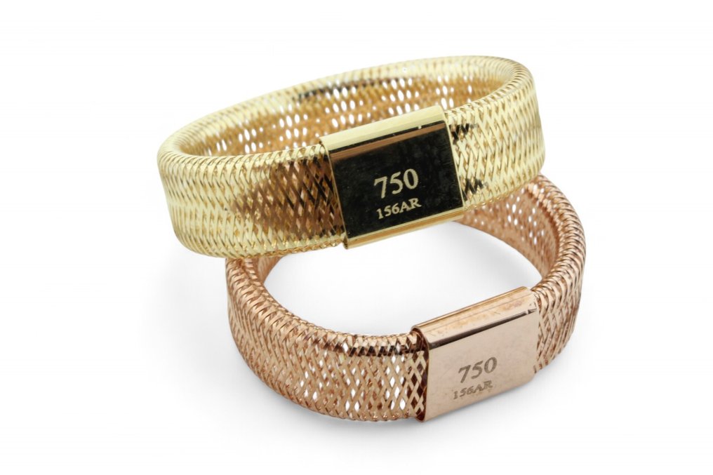 戒指 - 18K包金 黄金, 玫瑰金 #1.0