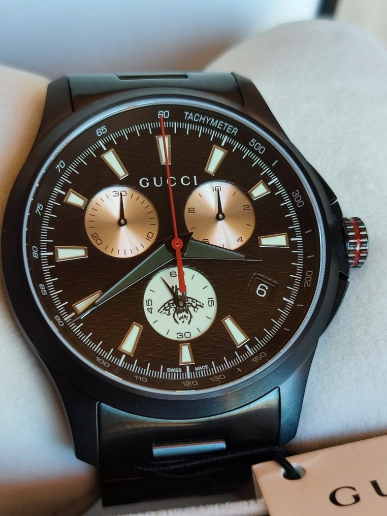 Gucci Fly Chronograph Black Sin Precio de Reserva Ref. 126.2 Hombre 2011 actualidad Catawiki