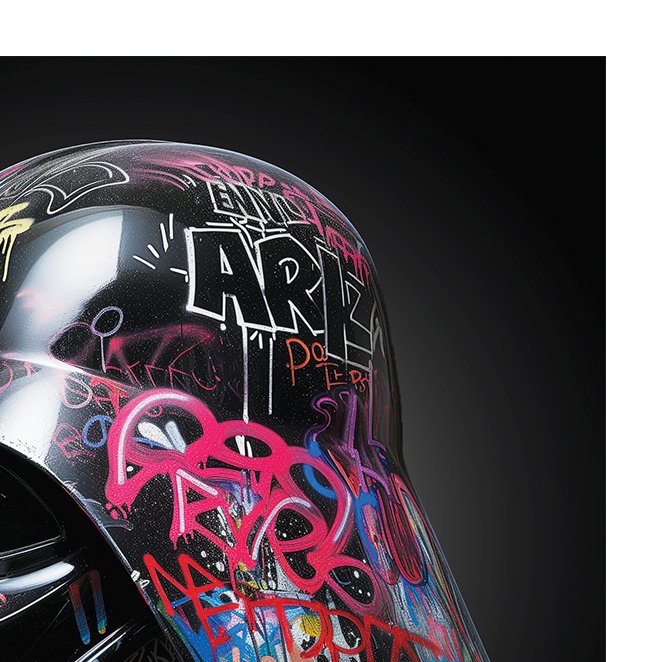 SKE - Dark Vador vandalized Hemlet #3.2