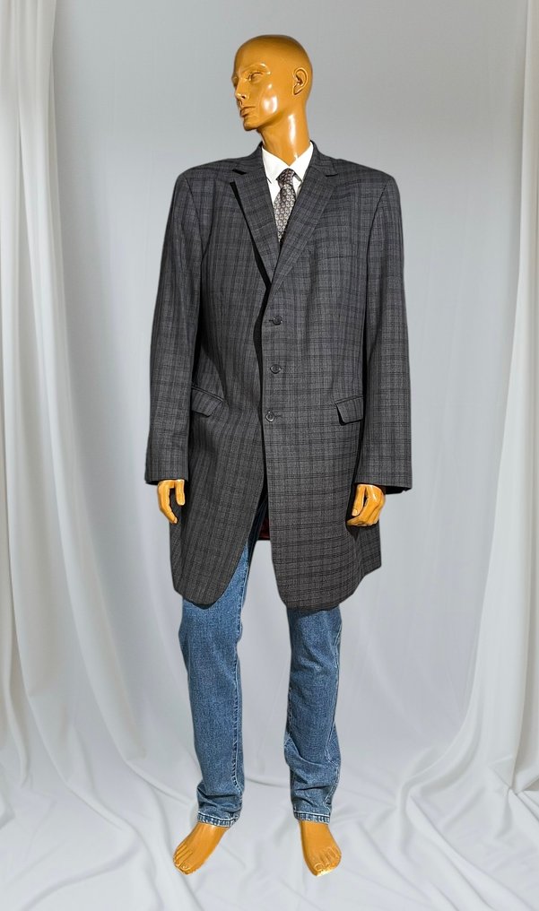 Above XXXL Fabric Ing. Loro Piana 100 Virgin Wool Overcoat Mantel