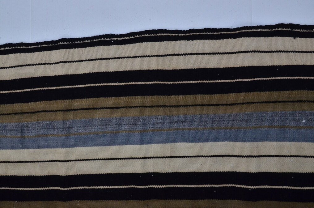條紋手工復古 Kilim 地毯 - 小地毯 - 259 cm - 165 cm #3.2