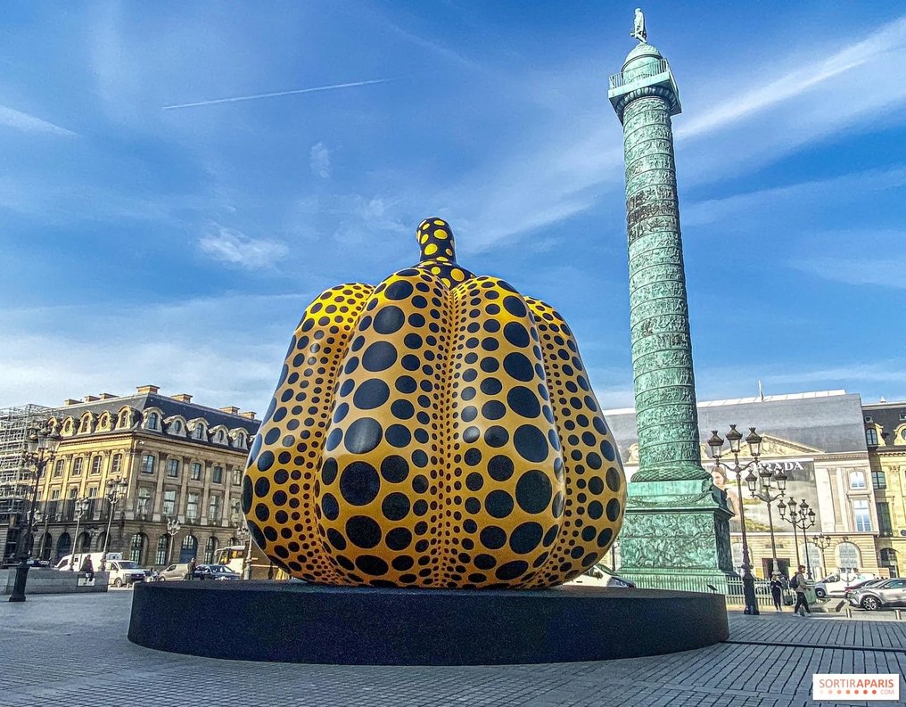 Yayoi Kusama (after) - Pumpkin Jaune #3.2
