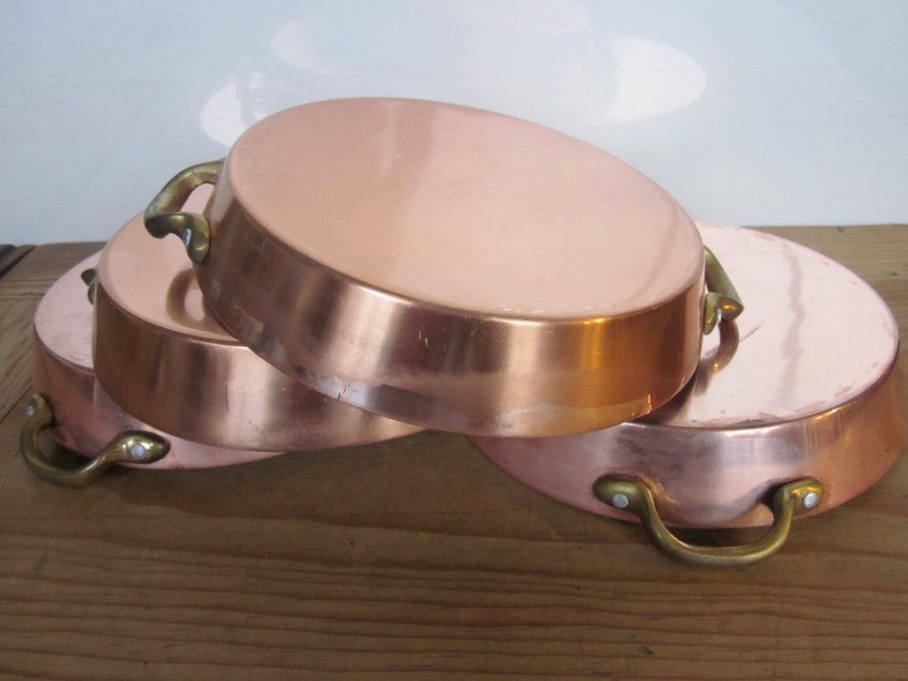 Ovnfad (4) - Rond - kobber, tin, messing - Vertikal indvendig #4.3