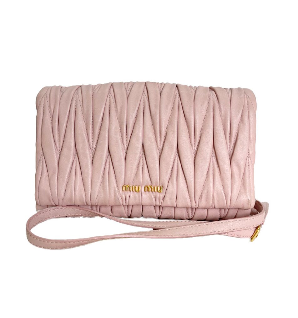Pochette miu miu rosa shop