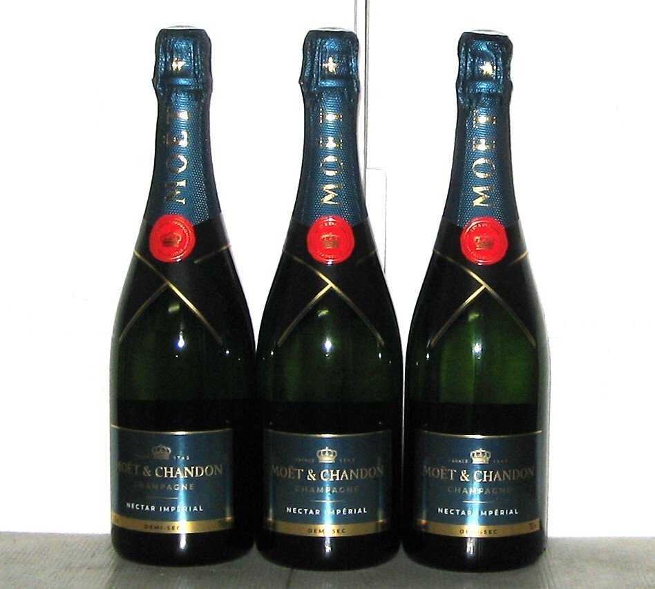 Moët & Chandon, Nectar Impérial - 香槟地 Demi-Sec - 3 Bottles (0.75L) #1.0