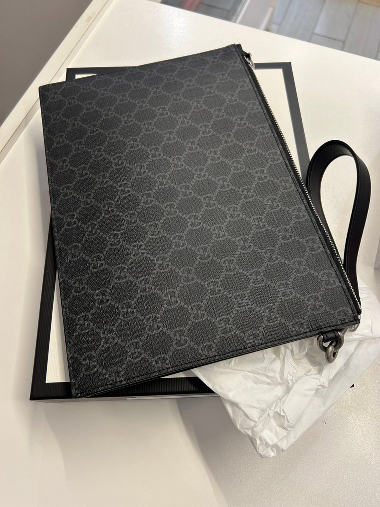 Pochette gucci nera hot sale