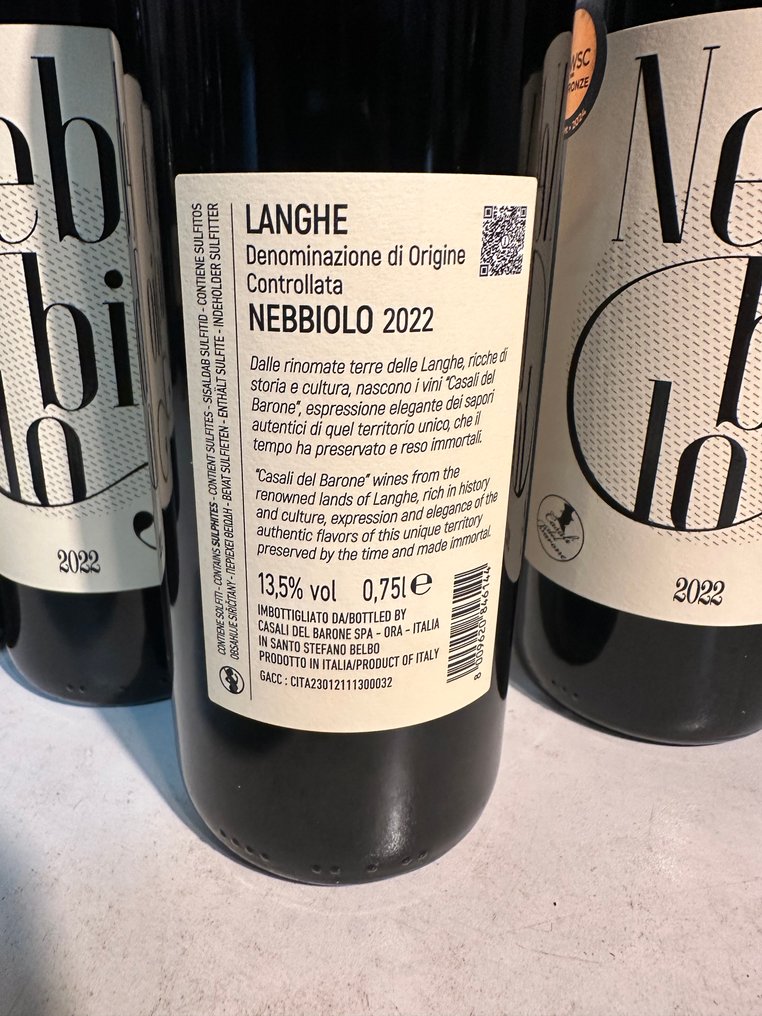 2022 Casali del Barone Langhe Nebbiolo - Piemont DOC - 6 Bottles (0.75L) #4.3