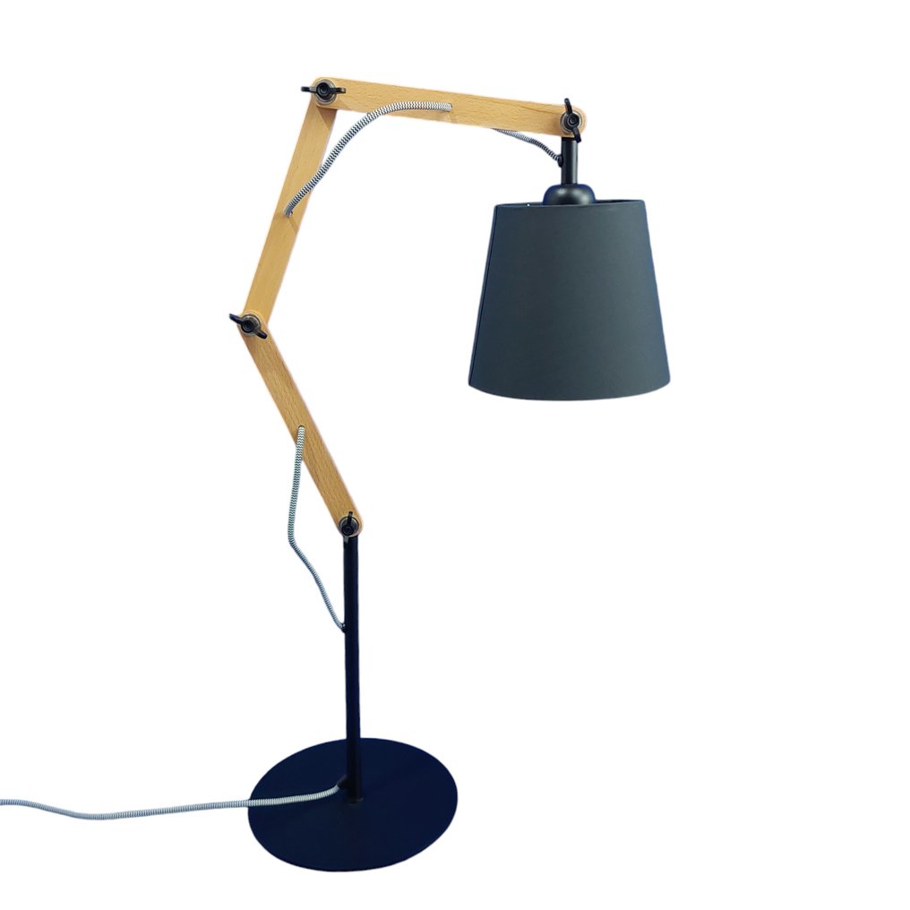 Seed Design - Επιτραπέζιο φωτιστικό - Τεό - Μαύρο - Μέταλλο, Ξύλο, Υφάσματα - Χωρίς αποθεματικό - Συνταξιοδοτημένος #3.2