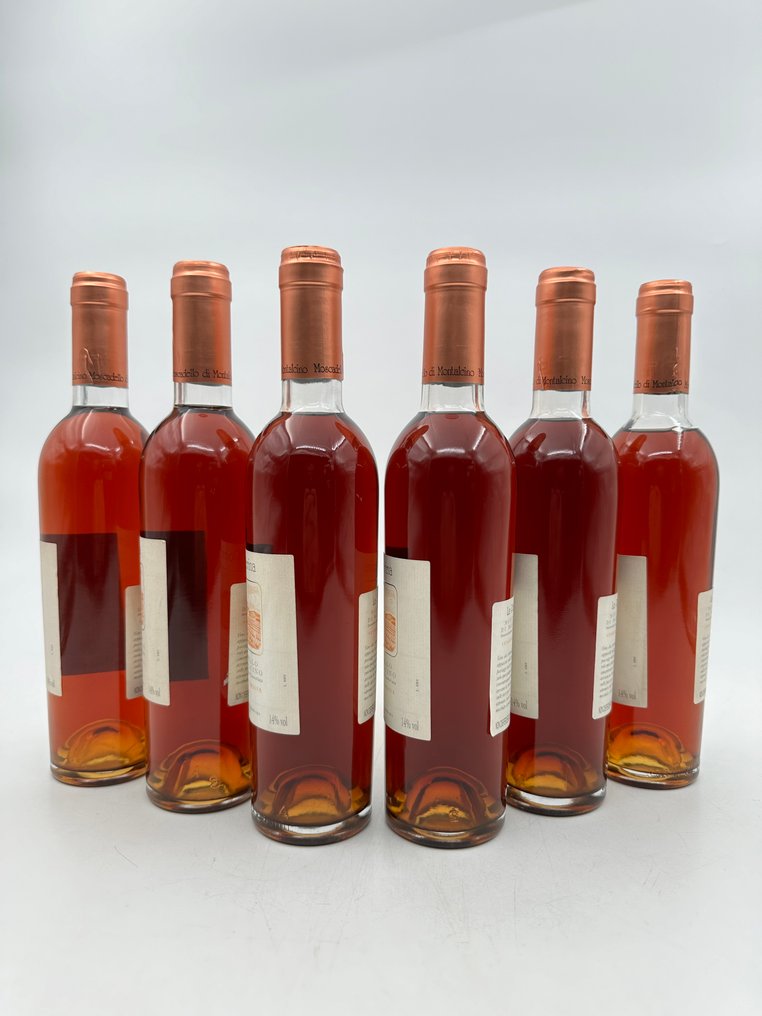 1999 La Poderina, Moscadello di Montalcino, Vendemmia Tardiva - Toscane DOC - 6 Halve flessen (0.375L) #3.2