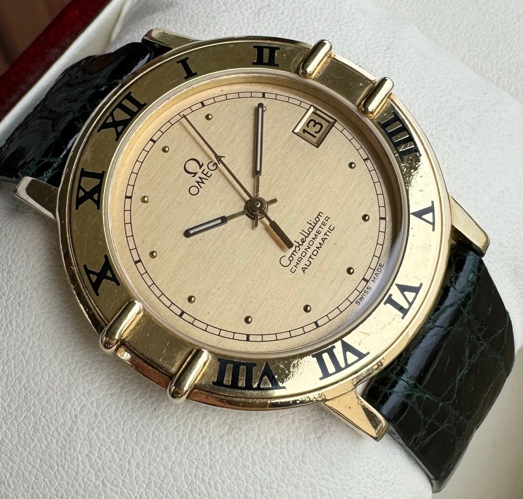 Omega Constellation Manhattan Chronometer 18K GOLD NO RESERVE PRICE No Reserve Price Men 1990 1999 auction online Catawiki