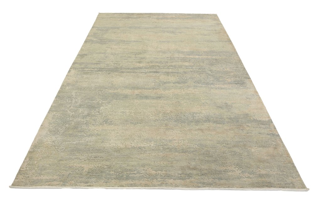 Tapis de designer avec beaucoup de soie - Neuf - Chef-d'œuvre - Tapis - 303 cm - 195 cm - Tapis fait à la main #1.0