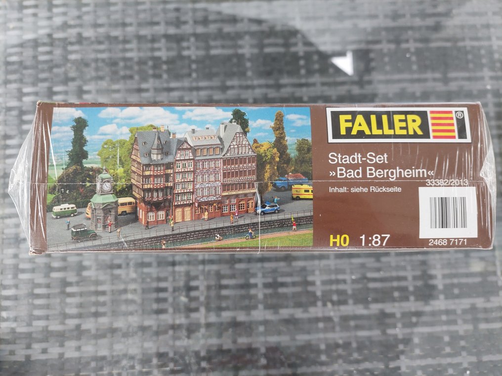 Faller H0 Model train scenery (1) 5 Buildings in Sealed Box Catawiki