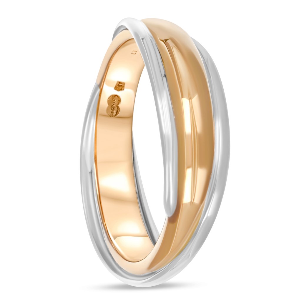 UnoAErre - 戒指 - 18 克拉 白金, 黃金 #1.0