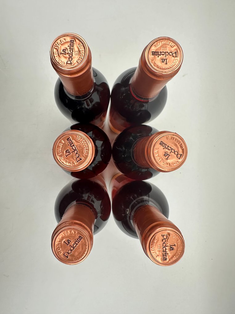 1999 La Poderina, Moscadello di Montalcino, Vendemmia Tardiva - Toscane DOC - 6 Halve flessen (0.375L) #4.3