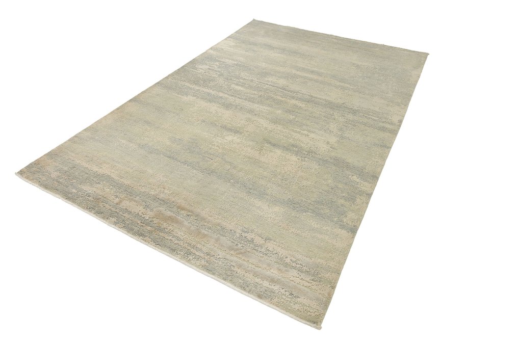 Tapis de designer avec beaucoup de soie - Neuf - Chef-d'œuvre - Tapis - 303 cm - 195 cm - Tapis fait à la main #4.3