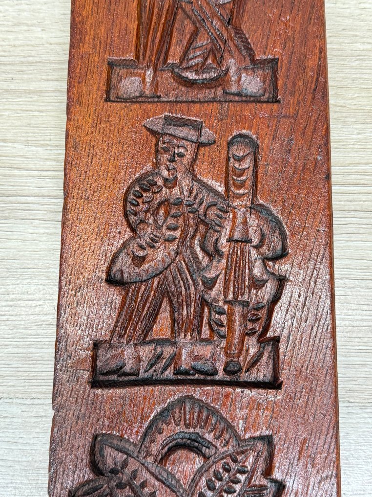 eind 19e eeuwse speculaasplank - Öntőforma #3.2