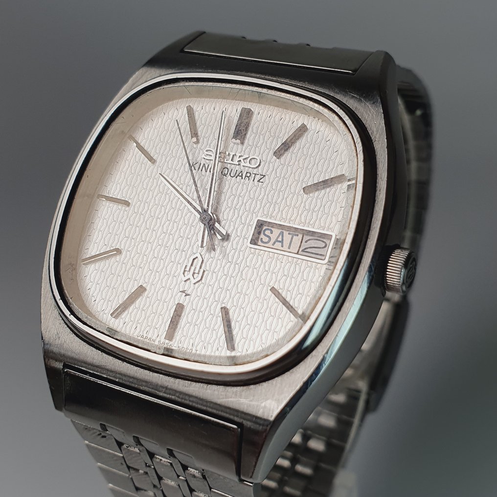 Seiko King Quartz No Reserve Price 5856 5020 Men 1970 1979 auction online Catawiki