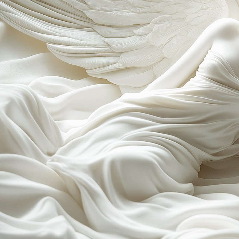 Artxlife - Angel White Silk Sleeping [XXL] #2.1
