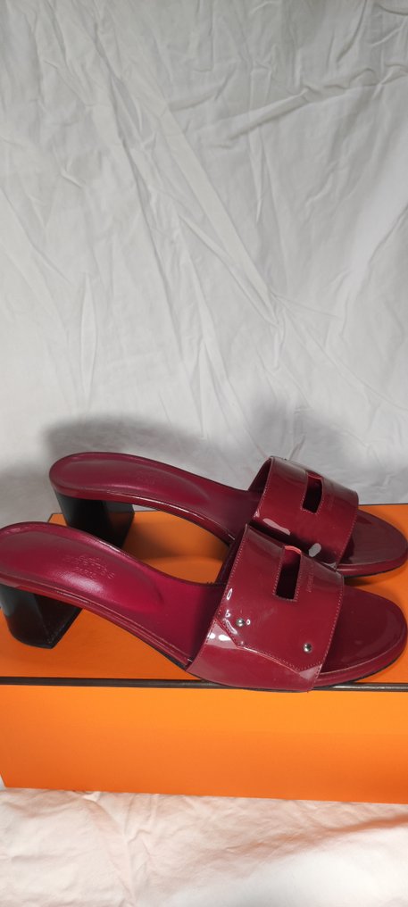 Hermès - Heeled sandals - Size: EU 37.5 #3.2