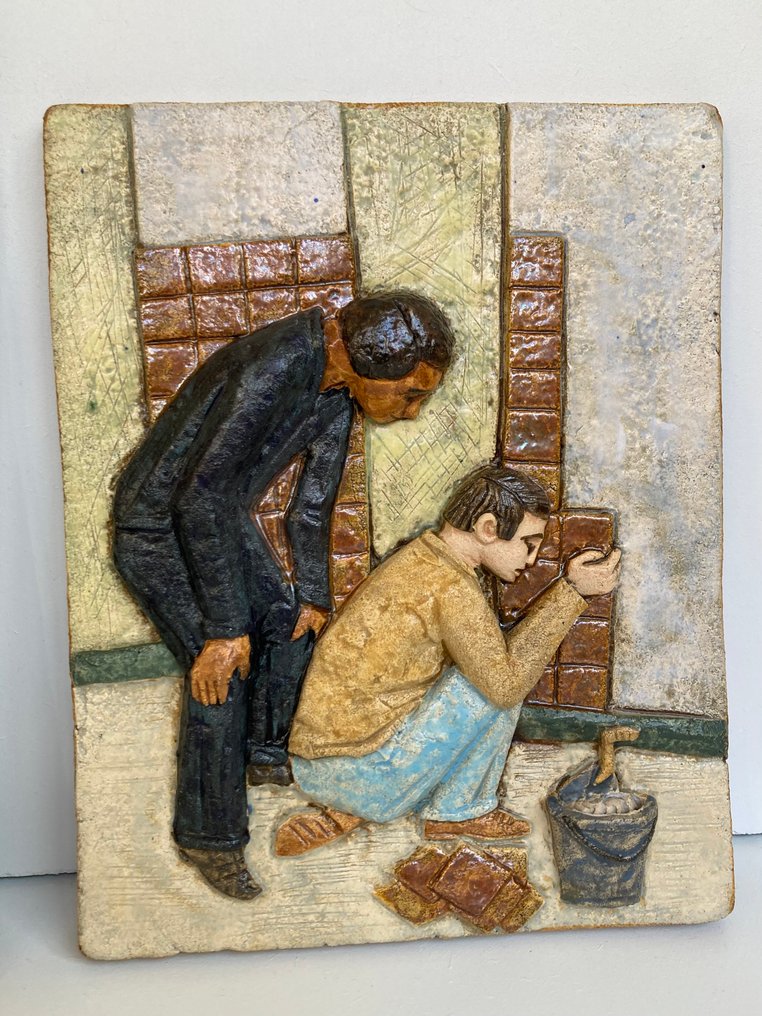  Tile (2) - Professions - Westraven tegelfabriek - 1950-1970 - Utrecht  #4.3