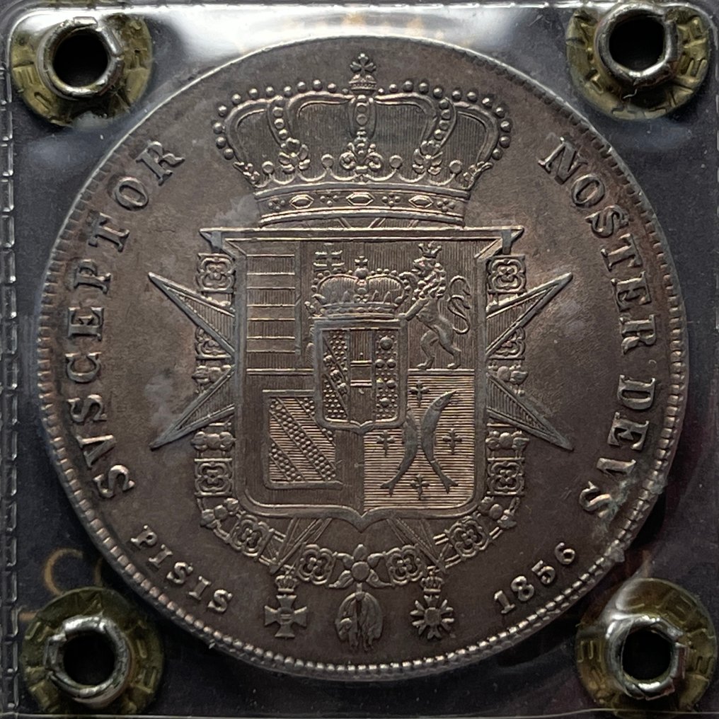 Itália - Grão-ducado da Toscana Leopoldo II. Francescone 1856 #1.0