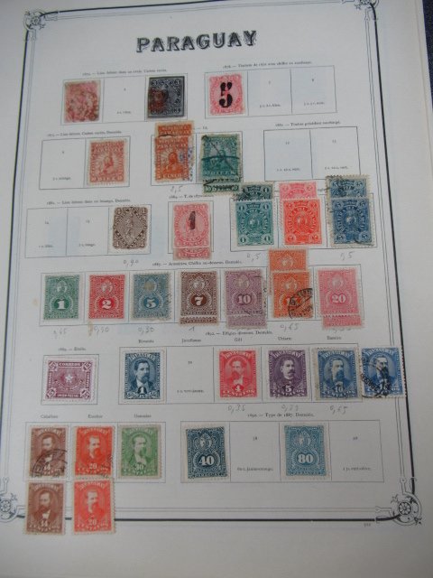 Παραγουάη - Προηγμένη συλλογή γραμματοσήμων #1.0