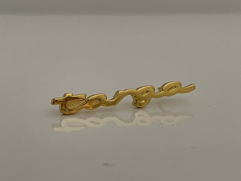 Χρυσή καρφίτσα πέτο 911 TARGA. - Porsche - NO ENVIO A CANARIAS #1.0