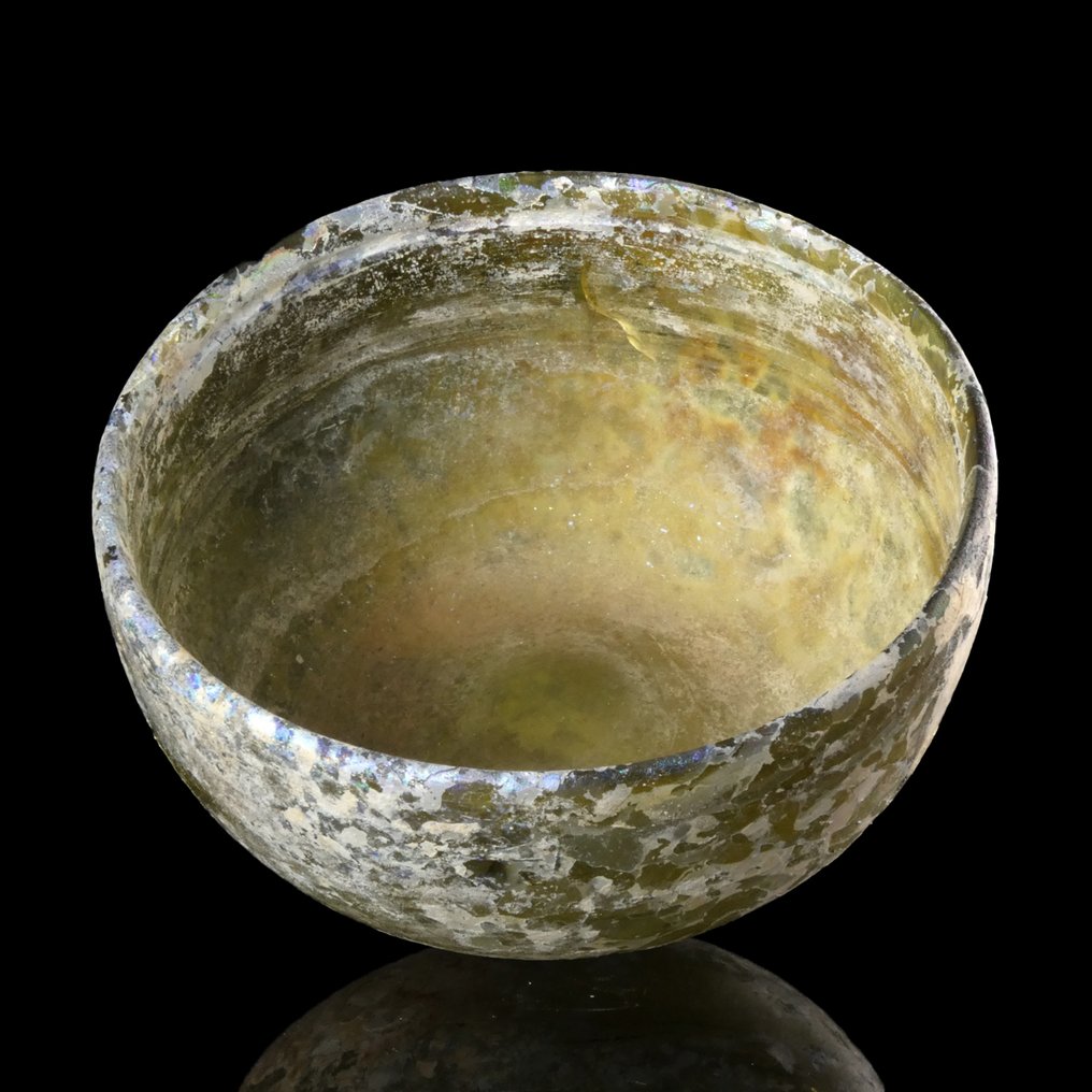 Romersk antik Glas Skål #4.3