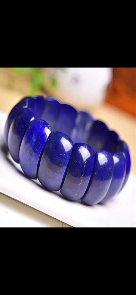 Lapis lazuli - Lapislázuli - Armbånd - Lapis Lazuli armbånd #3.2
