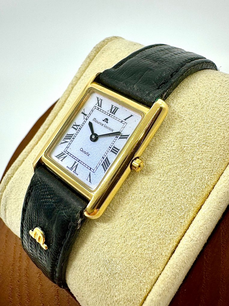 Maurice lacroix tank watch on sale