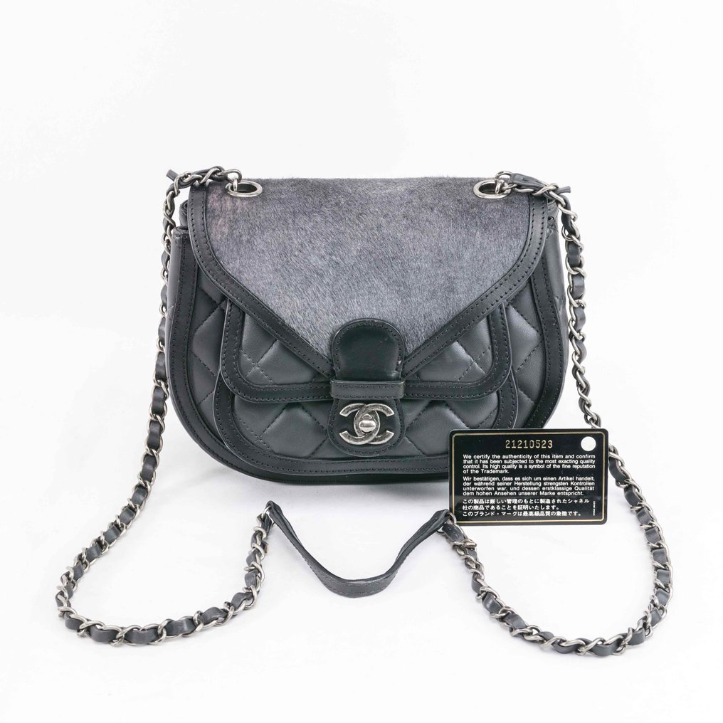Chanel Chanel Paris Salzburg Quilted Saddle Bag Handbag auction online Catawiki