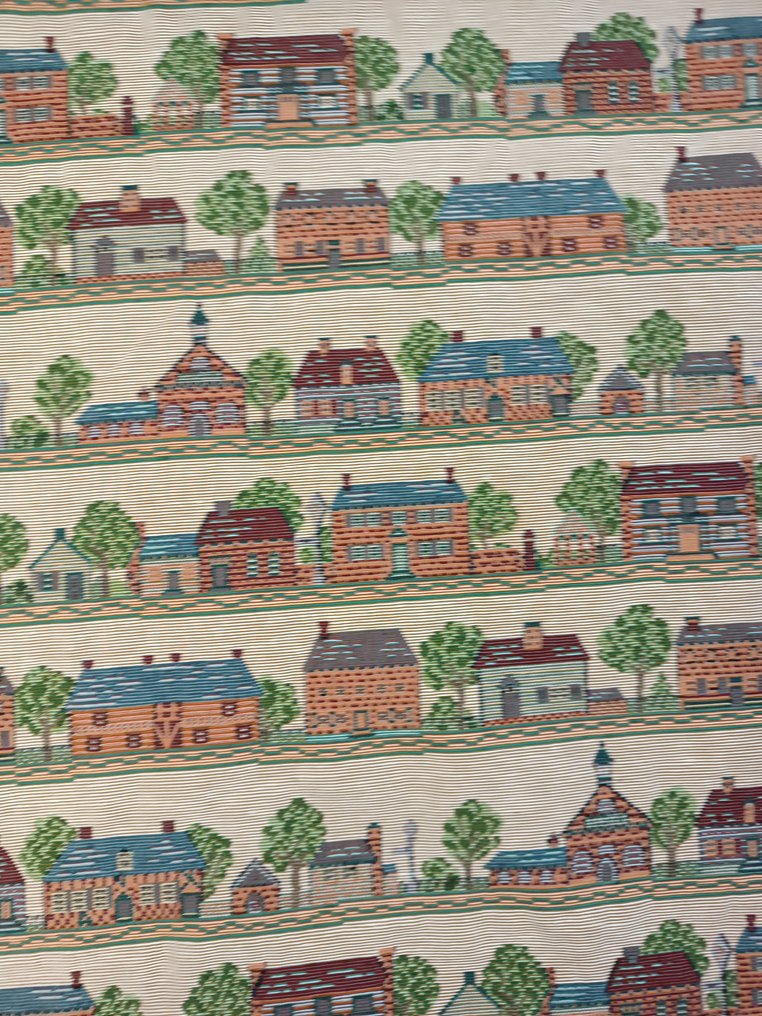 Textile - 400 cm - 140 cm - Resounding tapestry by my hand, my death. #4.3