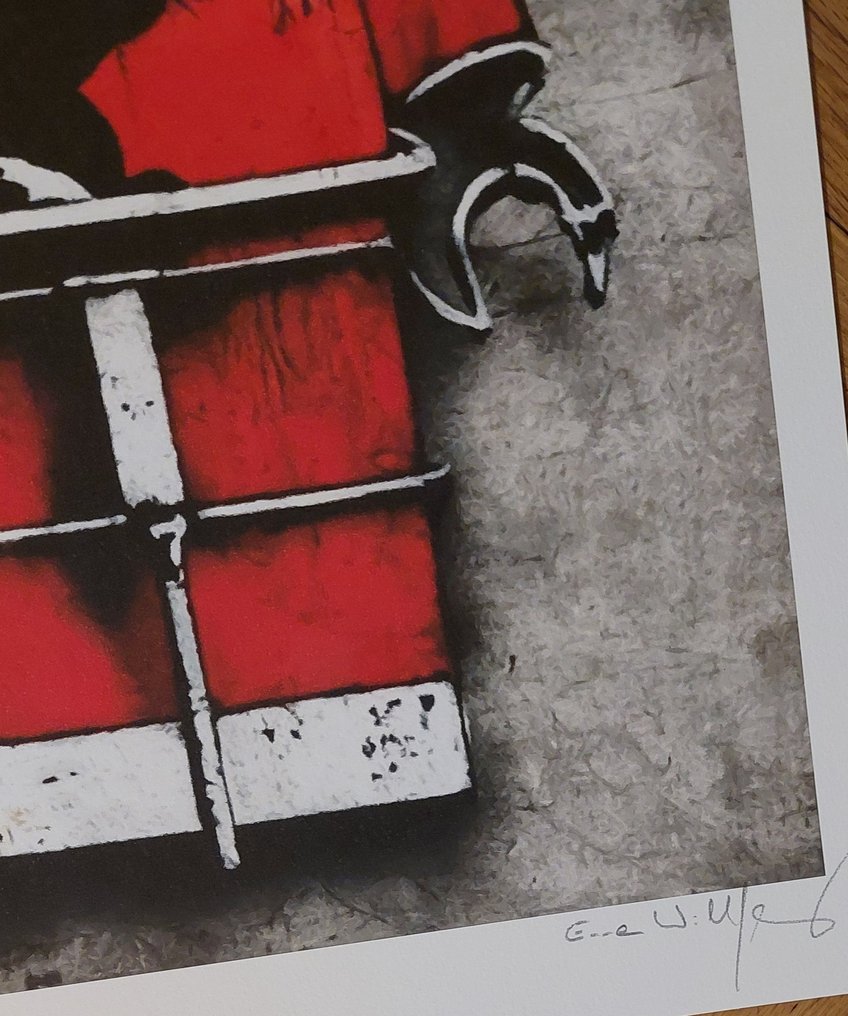 Emma Wildfang - Triptychon Lego man rats - "Icons as Still Life - series BANKSY" #3.2