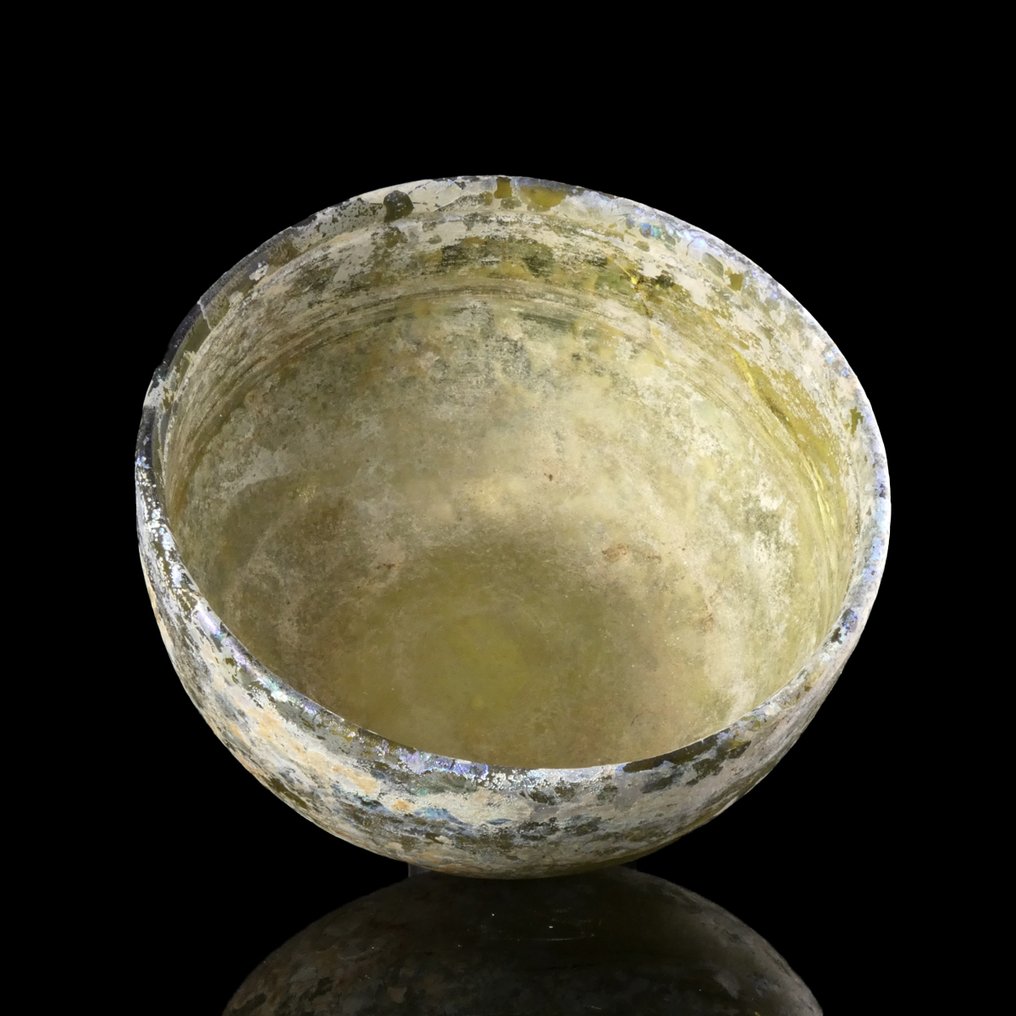 Romersk antik Glas Skål #3.2