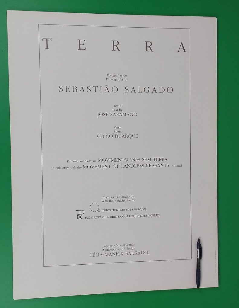 Sebastião Salgado - TERRA [Poster Edition, 75 x 56 cm, with 45 Posters] - 1997 #3.2