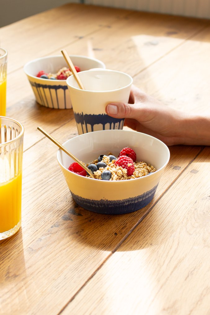 Moca tableware - Studio Joachim-Morineau - Breakfast set (12) - Porcelain #3.2