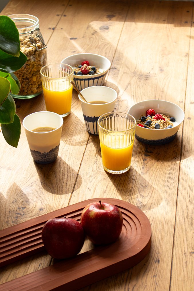 Moca tableware - Studio Joachim-Morineau - Breakfast set (12) - Porcelain #2.1