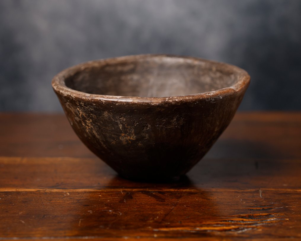 古埃及 抛光的赤陶碗 - 10 cm #2.1