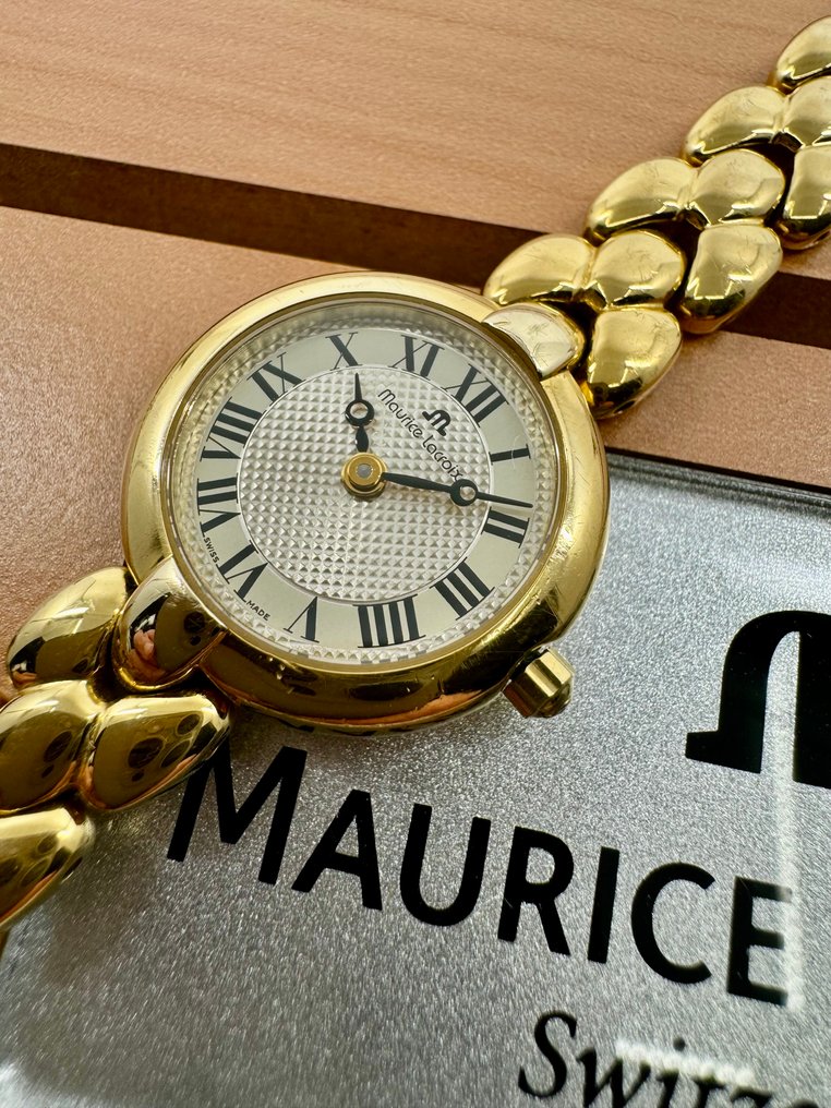 Maurice lacroix gold plated g10 on sale