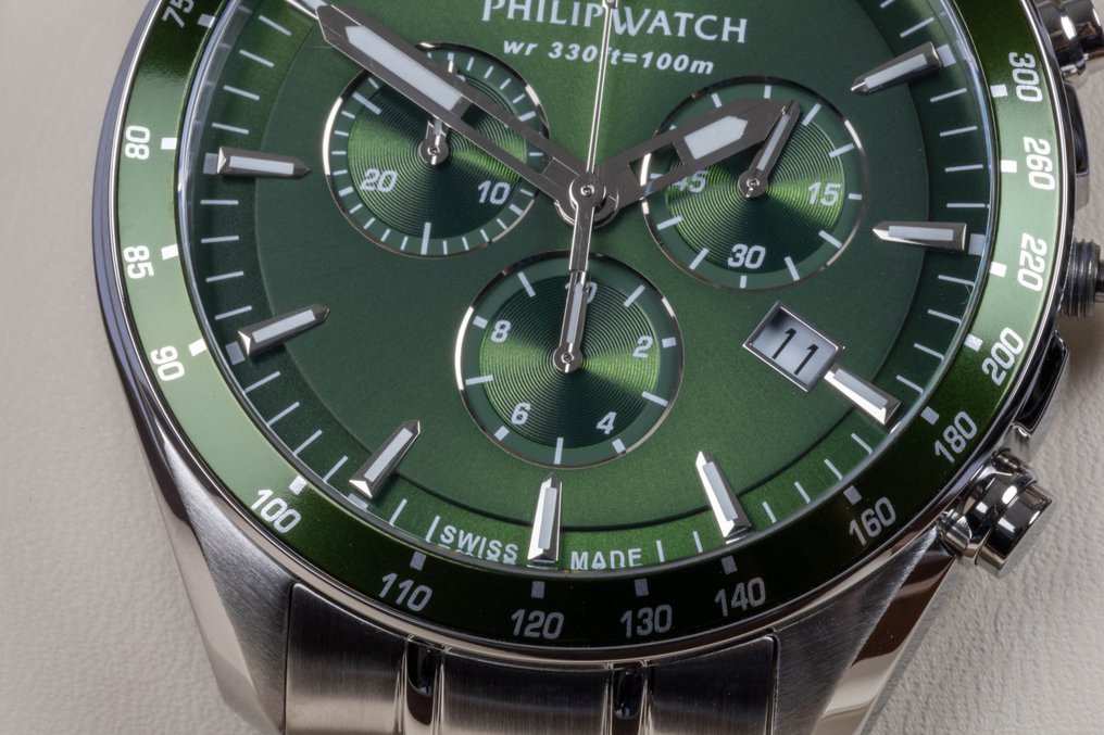 Philip Watch - Blaze Sport - Swiss Made - Chronograph & date - FREE SHIPPING - Men - 2025 #3.2