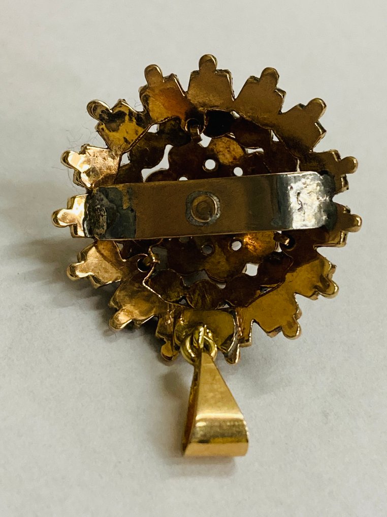 Pendentif - 14 carats Or jaune - Pendentif bohème #4.3