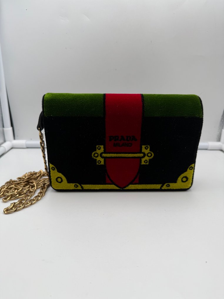 Prada cahier chain bag hot sale