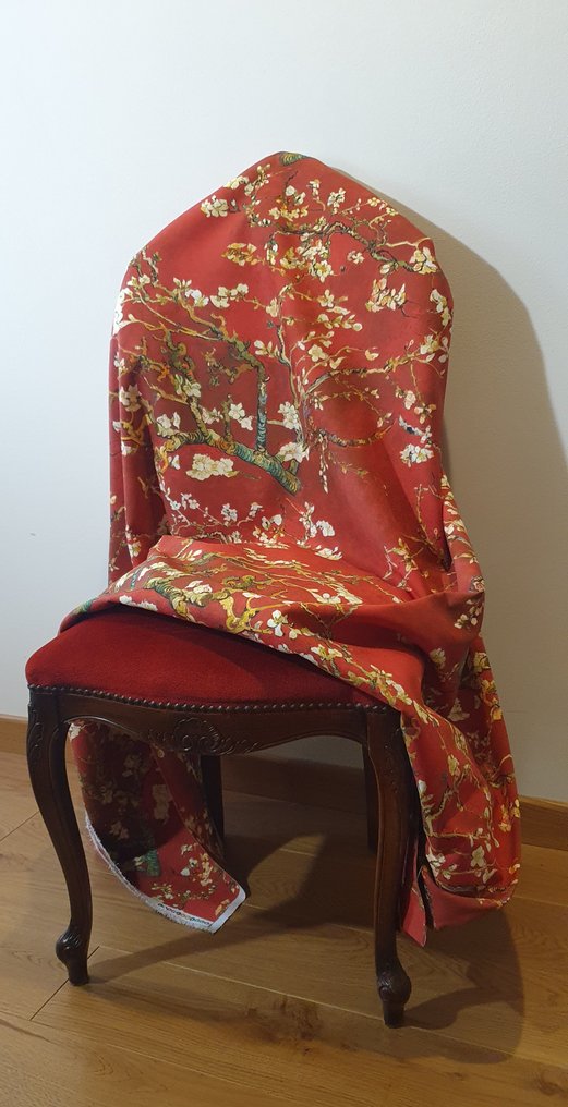 TESSUTO Van Gogh Floreale 'Mandorlo in fiore' Mid-century Design eksklusiv - 300x280cm - - Tekstil  - 300 cm - 280 cm #4.3